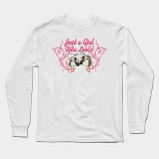 Just a Girl Who Love Horses Long Sleeve T-Shirt